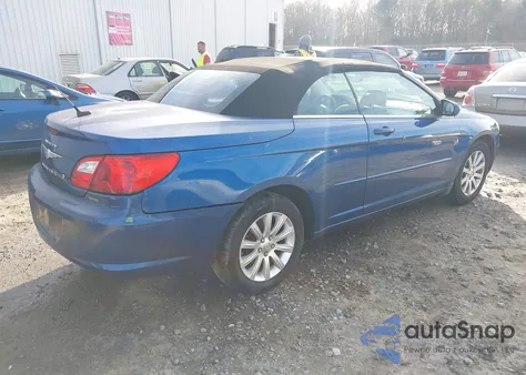 2010 Chrysler Sebring Touring из США, поврежденный, VIN 1C3BC5ED2AN156123